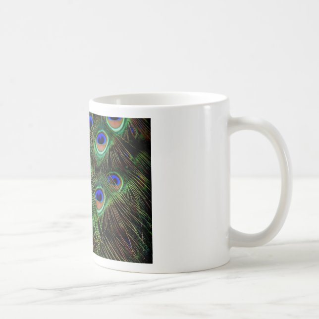 Mug Plumes de paon (Droite)