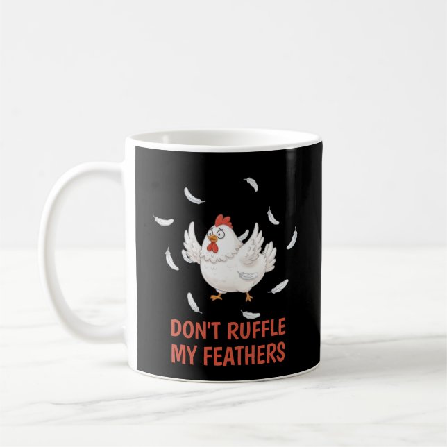 Mug Plumes de poulet (Gauche)