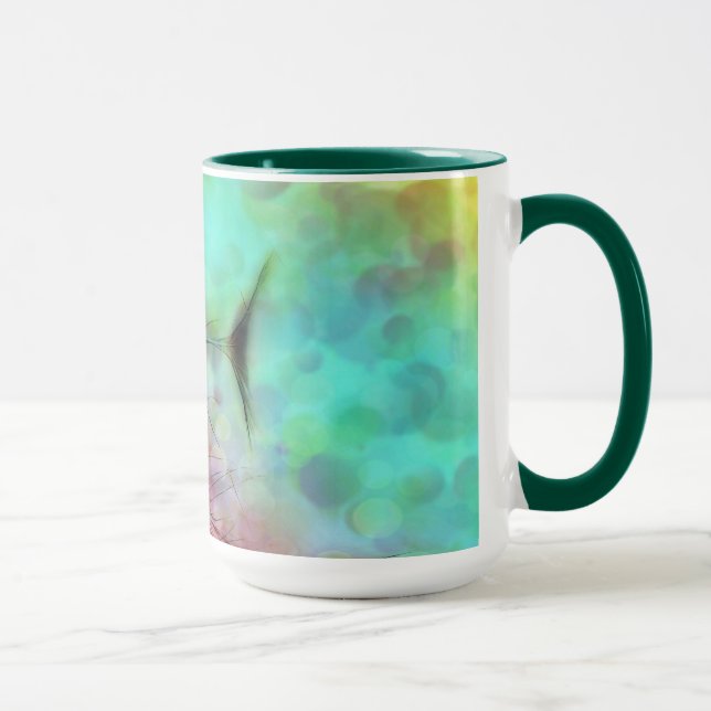 Mug Plumes Pastel Peacock (Droite)