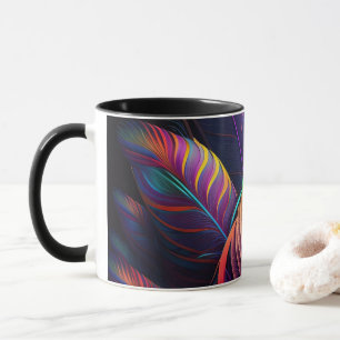 Mug Plumes Psychedéliques 70s 60s