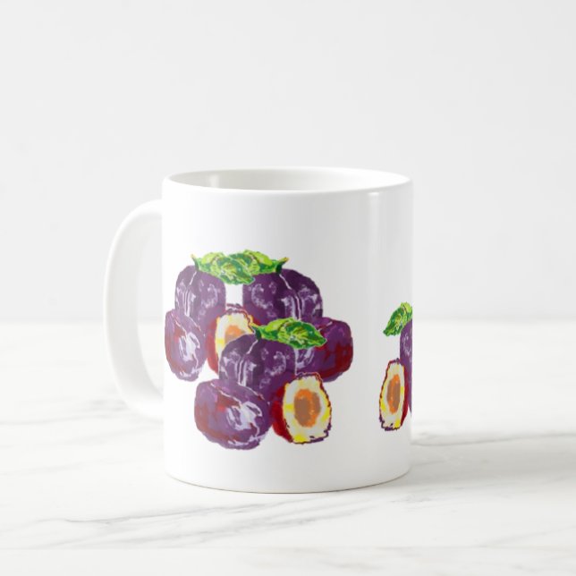Mug : Plums (Devant gauche)