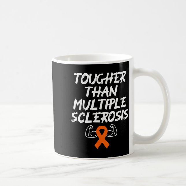 Mug Plus Coriace que la lutte pour la sensibilisation  (Droite)