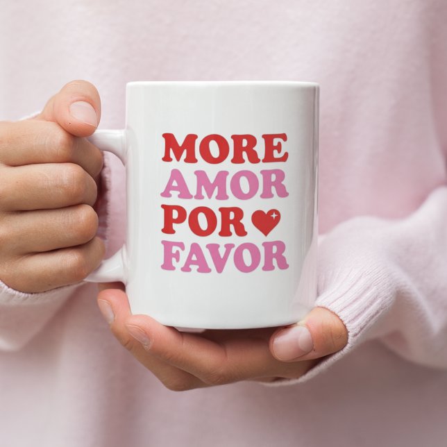 Mug Plus d'amour s'il vous plaît – Amour de la Saint-V (Créateur téléchargé)