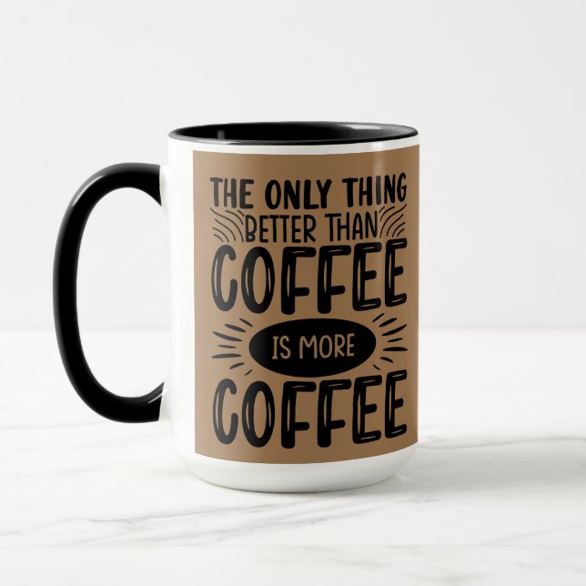 Mug Plus de café (Gauche)