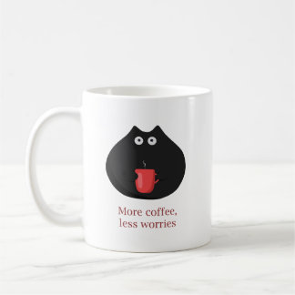 Mug Plus de café moins de soucis