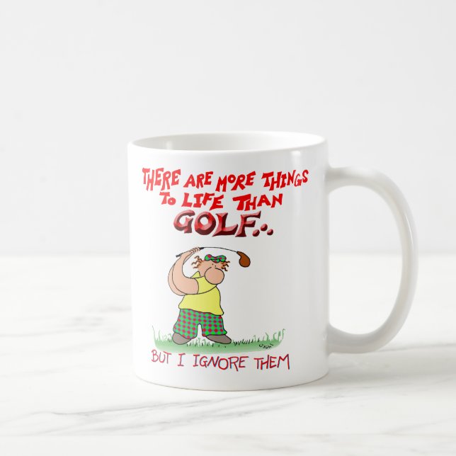 Mug Plus de chose-golf (Droite)