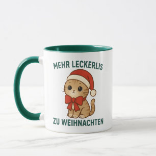 Mug Plus de friandises à Noël - chats amusants