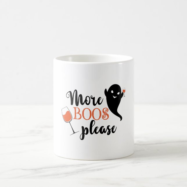 Mug Plus de livres S'il vous plaît Cool Halloween Ghos (Centre)