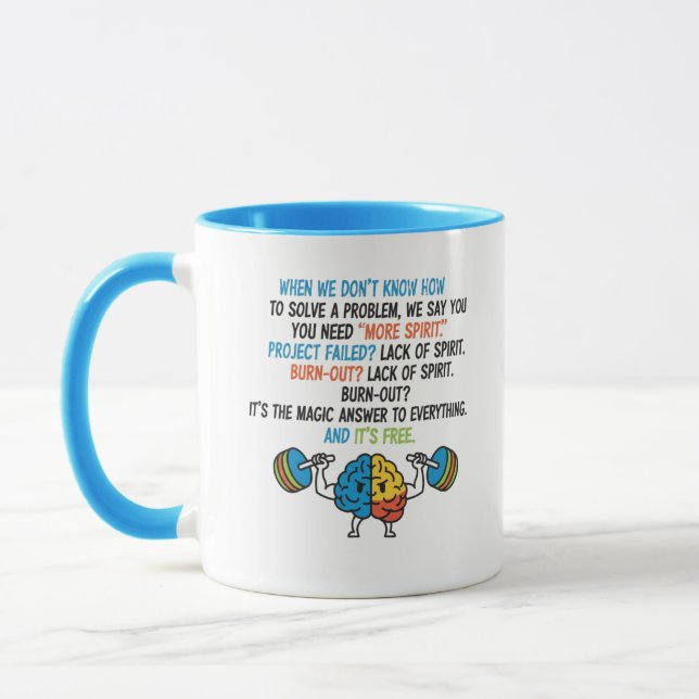 Mug Plus de réponse de Magie de l'Esprit (Gauche)