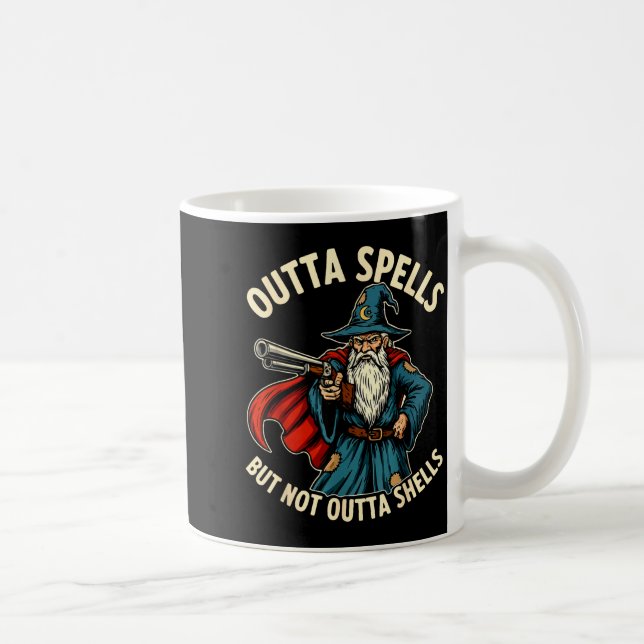 Mug Plus de sorts mais pas sans coquilles Magicien Fan (Droite)