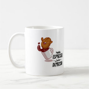 Mug Plus d'Espresso, Moins de Dépression