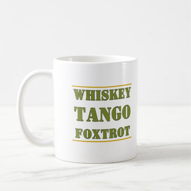 Mug Plus dur que d'aimer un soldat - Épouse militaire (Gauche)