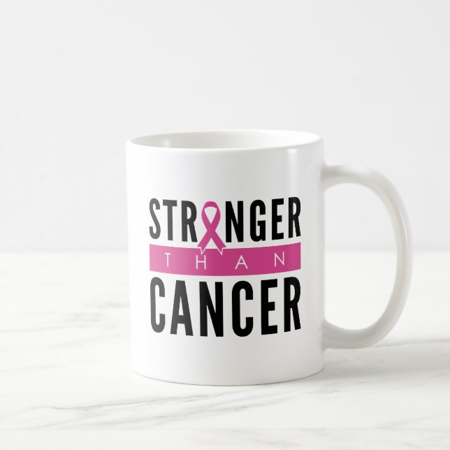 Mug Plus fort que le cancer (Droite)