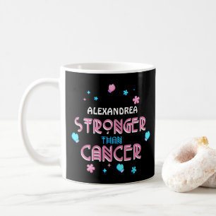 Mug Plus fort que le cancer   Cancer Survivor    Custo
