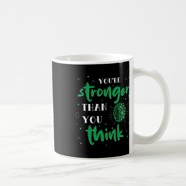 Mug Plus Forte Que Vous Pensez Santé Mentale Autisme C (Droite)