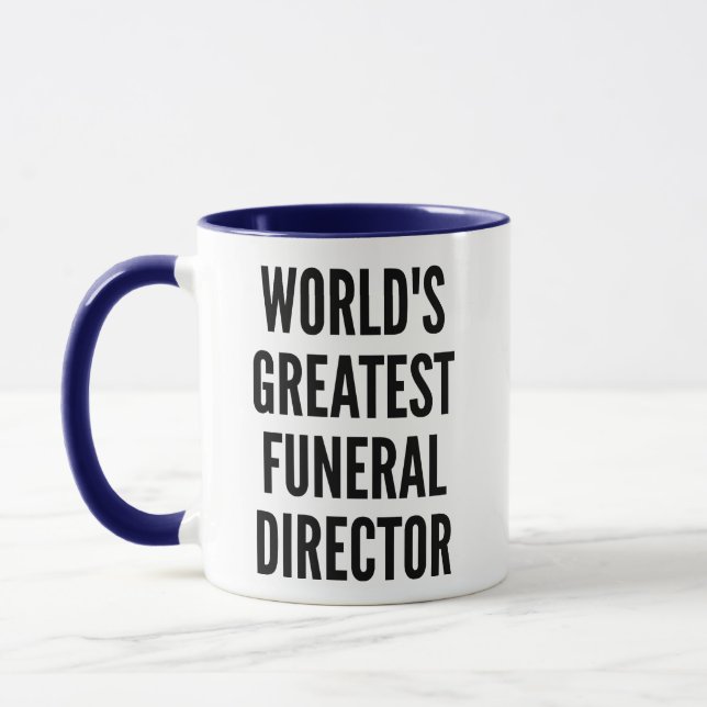 Mug Plus grand directeur funéraire du monde (Gauche)
