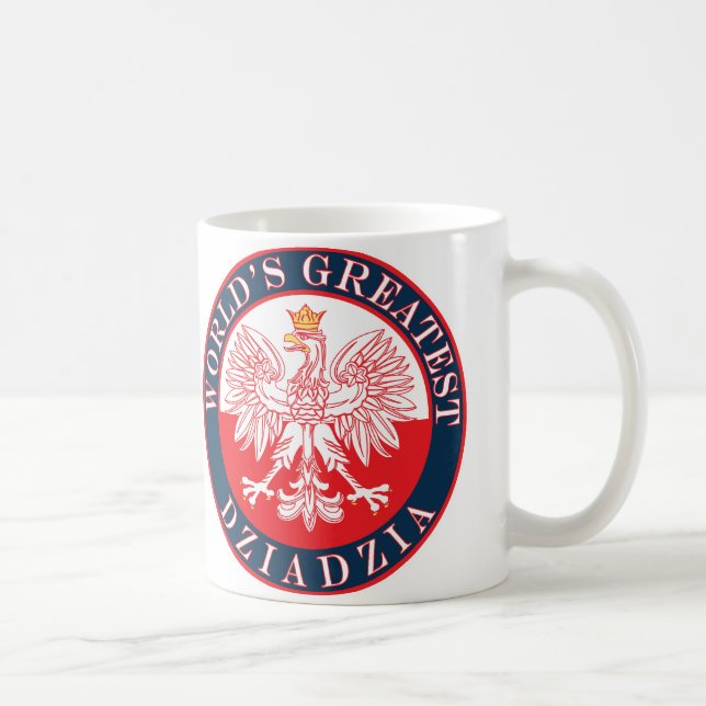 Mug Plus grand Dziadzia du monde (Droite)