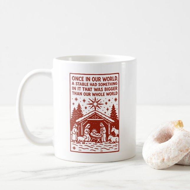 Mug Plus grand que notre monde entier 1 (Avec donut)