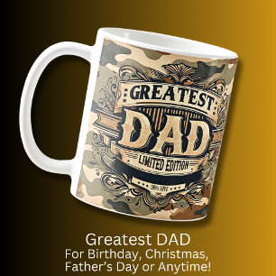 Mug Plus grande Fête des pères DAD Limited Edition Ann