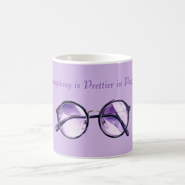 Mug Plus jolie en violet (Centre)