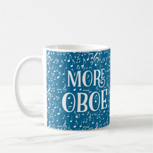 Mug Plus Oboe - Musique Bleu Blanc