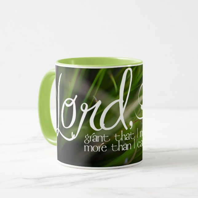 Mug Plus que je ne peux accomplir (Devant gauche)