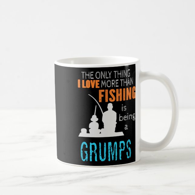 Mug Plus que l'amour des groupes de pêche spécial gran (Droite)