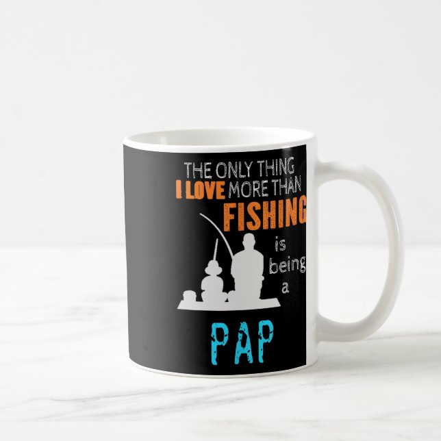 Mug Plus que l'amour Pap de pêche spécial grand-père (Droite)