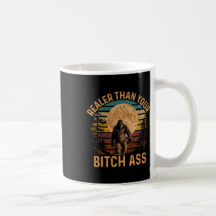Mug Plus Réel Que Votre Chemise Drôle Bigfoot Randonné