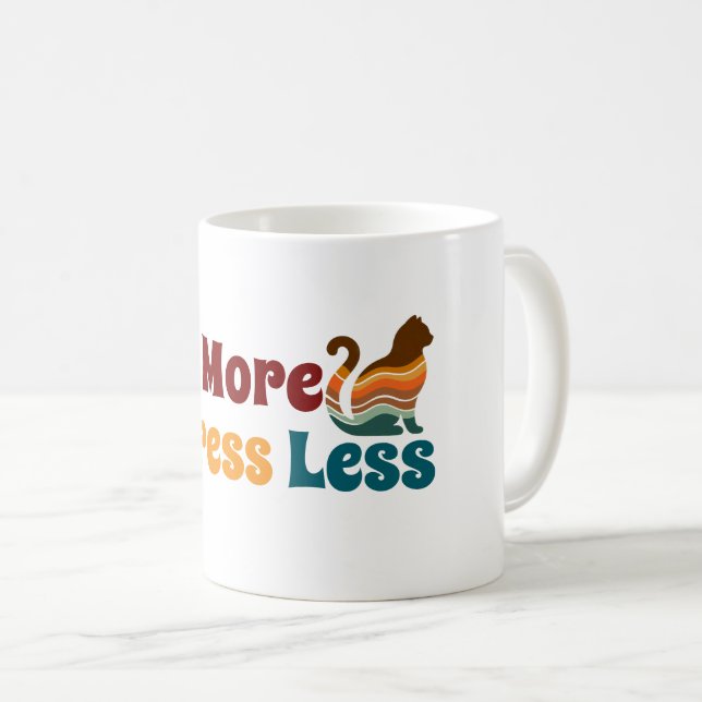 Mug Plus, Stress Moins T-shirt (Devant droit)