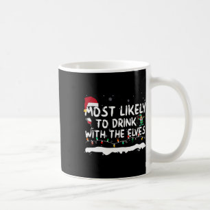Mug Plus susceptible de boire avec les elfes Famille T