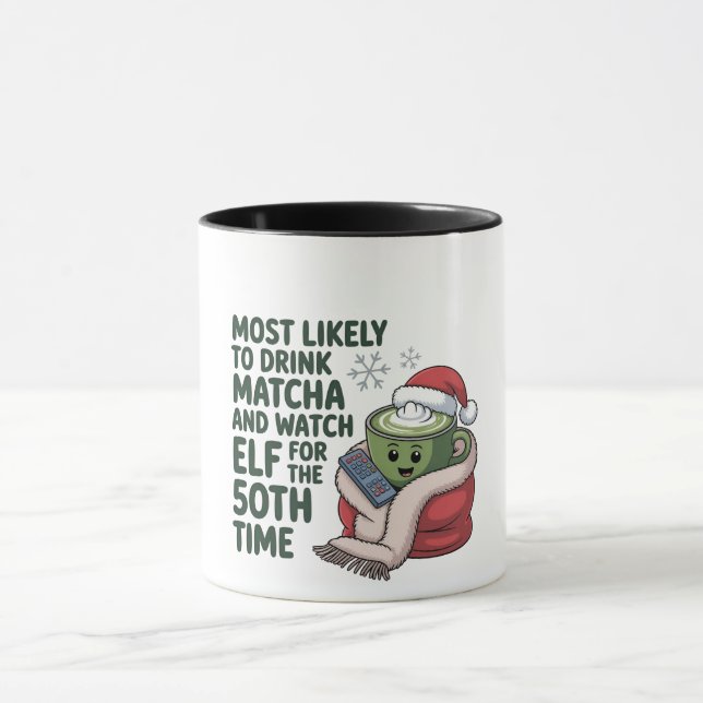 Mug Plus susceptible de boire du Matcha et de regarder (Centre)