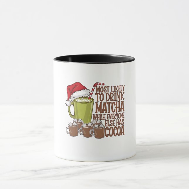 Mug Plus susceptible de boire du Matcha et de regarder (Centre)