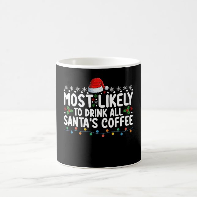 Mug Plus Susceptible De Boire Tout Le Café De Noël Du  (Centre)