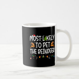 Mug Plus susceptible de caresser la famille de rennes