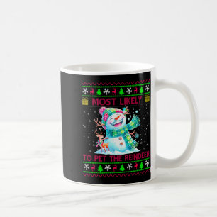 Mug Plus susceptible de caresser la famille de rennes