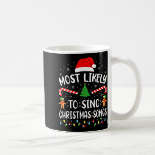 Mug Plus susceptible de chanter les chansons de Noël e