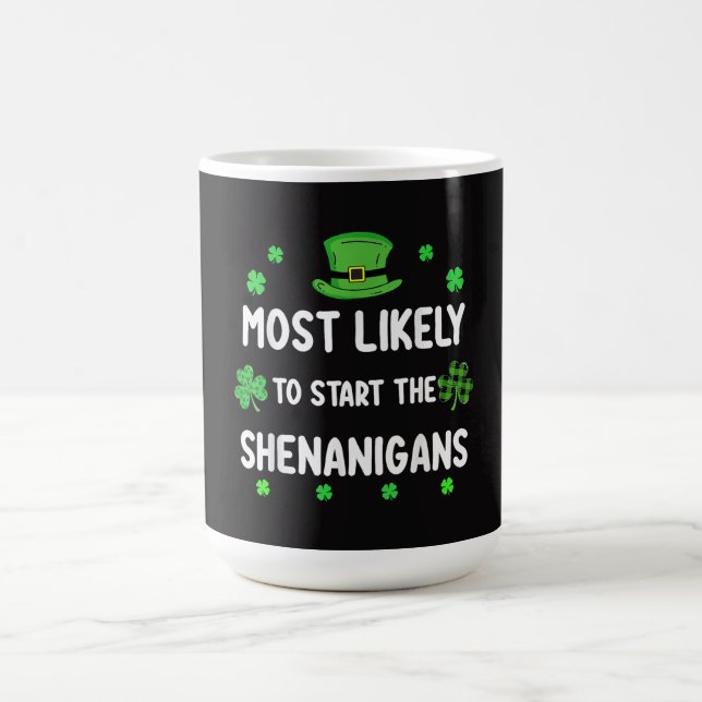 Mug Plus susceptible de commencer le chahut (Centre)