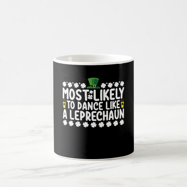 Mug Plus susceptible de danser comme un lutin St-Patri (Centre)
