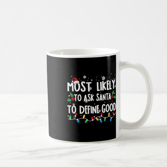 Mug Plus susceptible de demander au Père Noël de défin (Droite)
