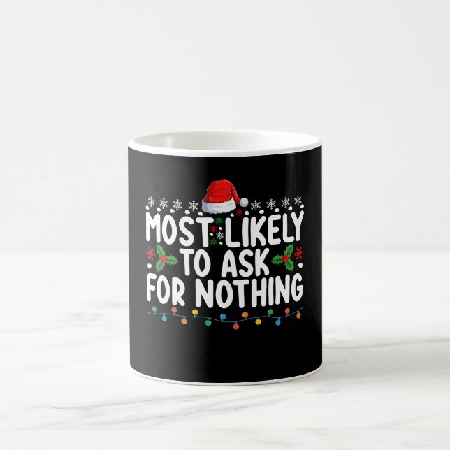 Mug Plus susceptible de demander rien Père Noël Noël H (Centre)