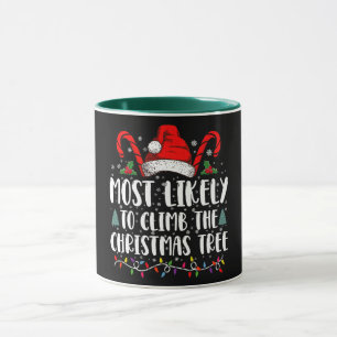 Mug Plus susceptible de grimper à l'arbre de Noël de N