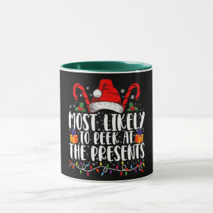 Mug Plus Susceptible De Jeter Un Coup D'œil Aux Cadeau