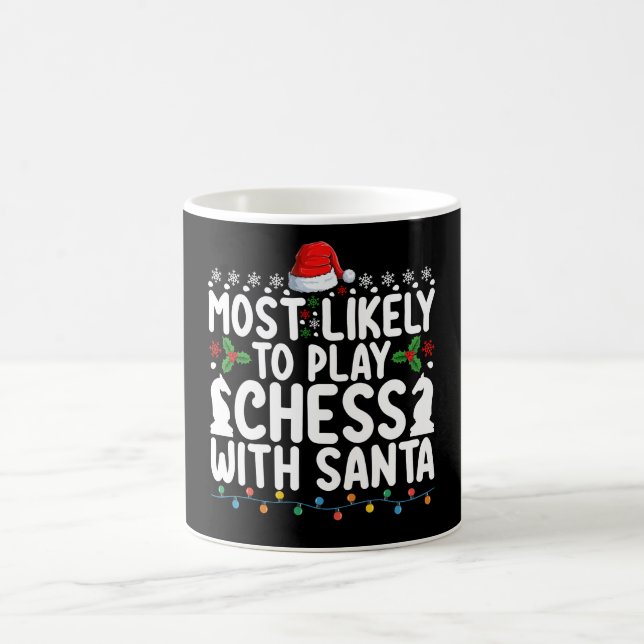 Mug Plus susceptible de jouer aux échecs avec le Père  (Centre)