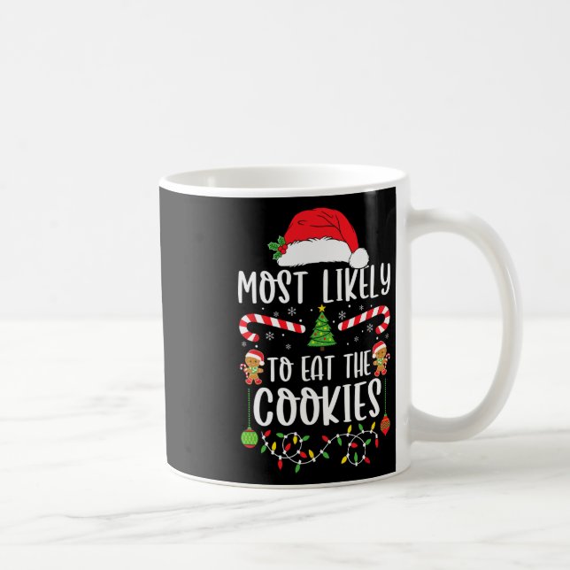 Mug Plus susceptible de manger les biscuits de Noël du (Droite)