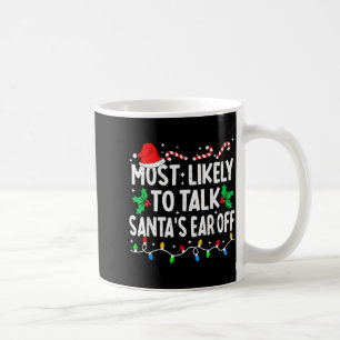 Mug Plus susceptible de parler l'oreille de Santa hors