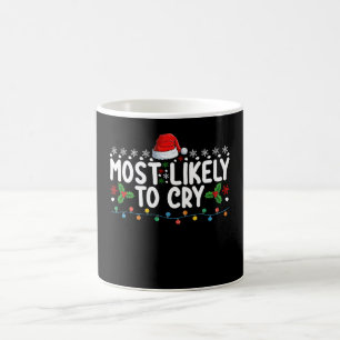 Mug Plus Susceptible de Pleurer Vacances Familiales de