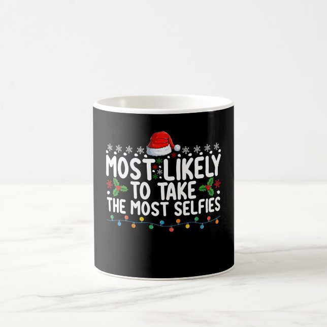 Mug Plus susceptible de prendre le plus de selfies Noë (Centre)