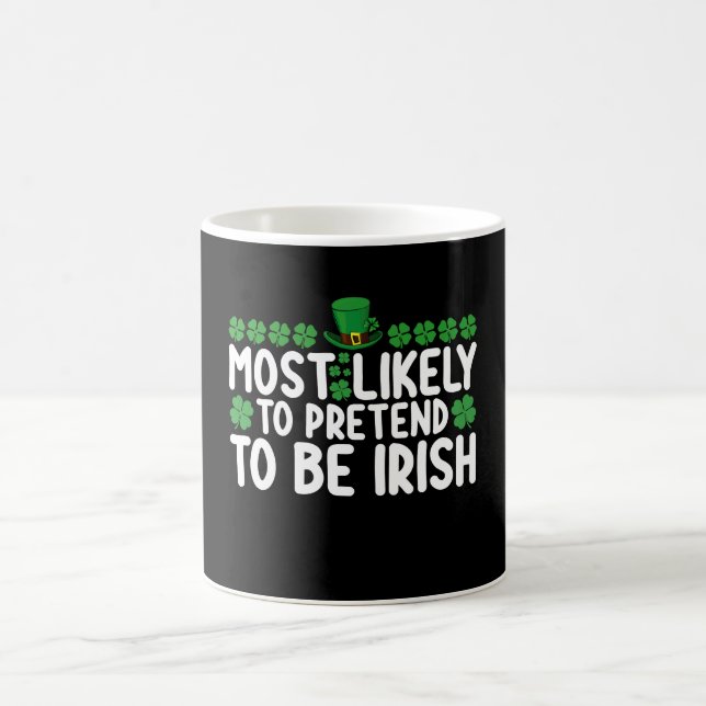 Mug Plus susceptible de prétendre être irlandais à la  (Centre)