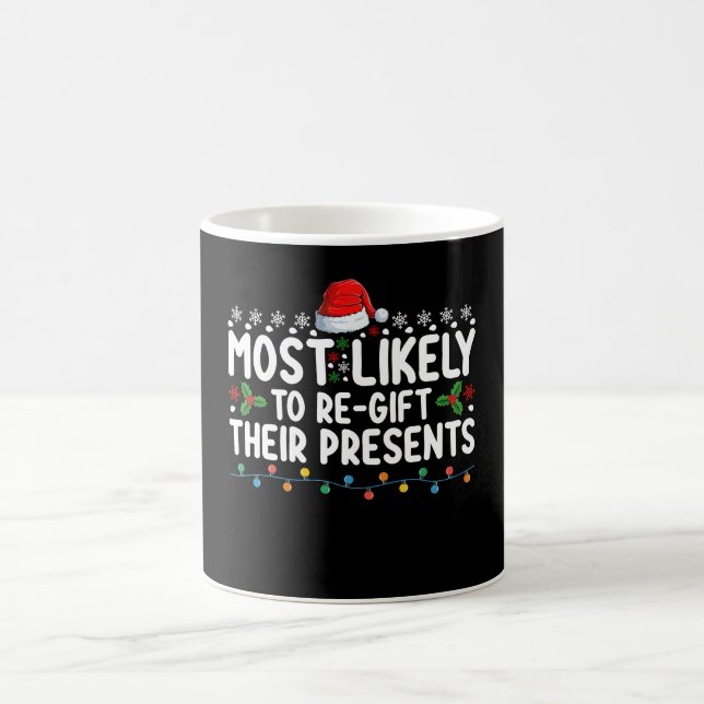 Mug Plus susceptible de re-gifter leurs cadeaux de Noë (Centre)